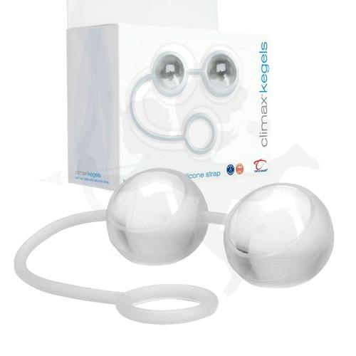 Bolitas de Kegels de vidrio con silicona